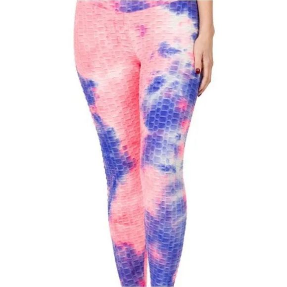 Plus Size Honeycomb Leggings 1X 2 X 3X - Picture 1 of 3